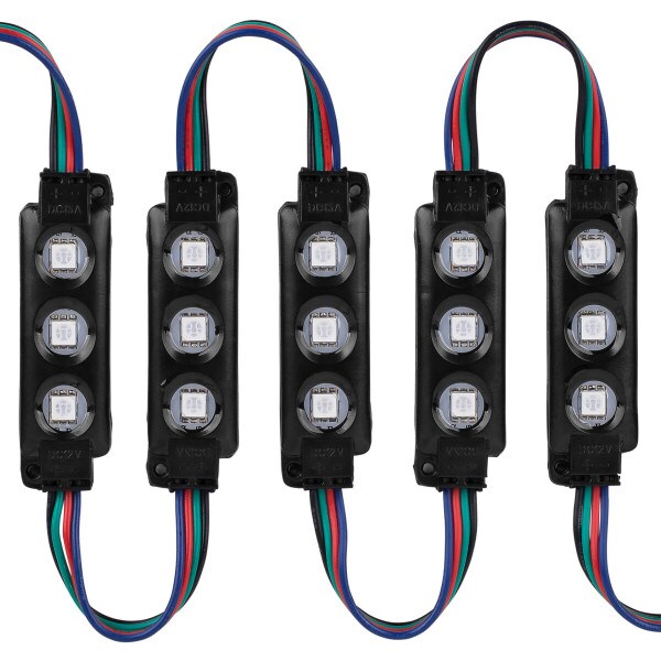 Main product image for Lavolta 3CL20B 20-Piece RGB 5050 SMD 3 LED Module IP 073-132